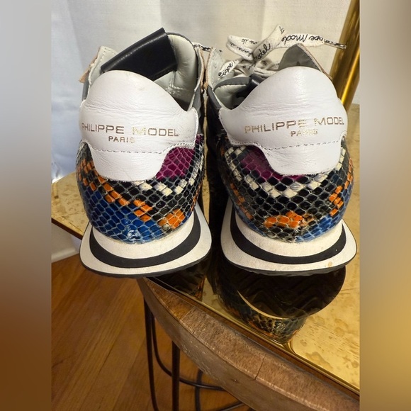 Philippe Model White and Multicolor Sneakers - Picture 2 of 10